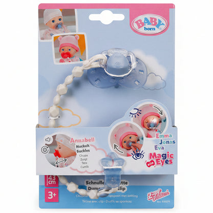 BABY born Dummy with Clip 2 assorted