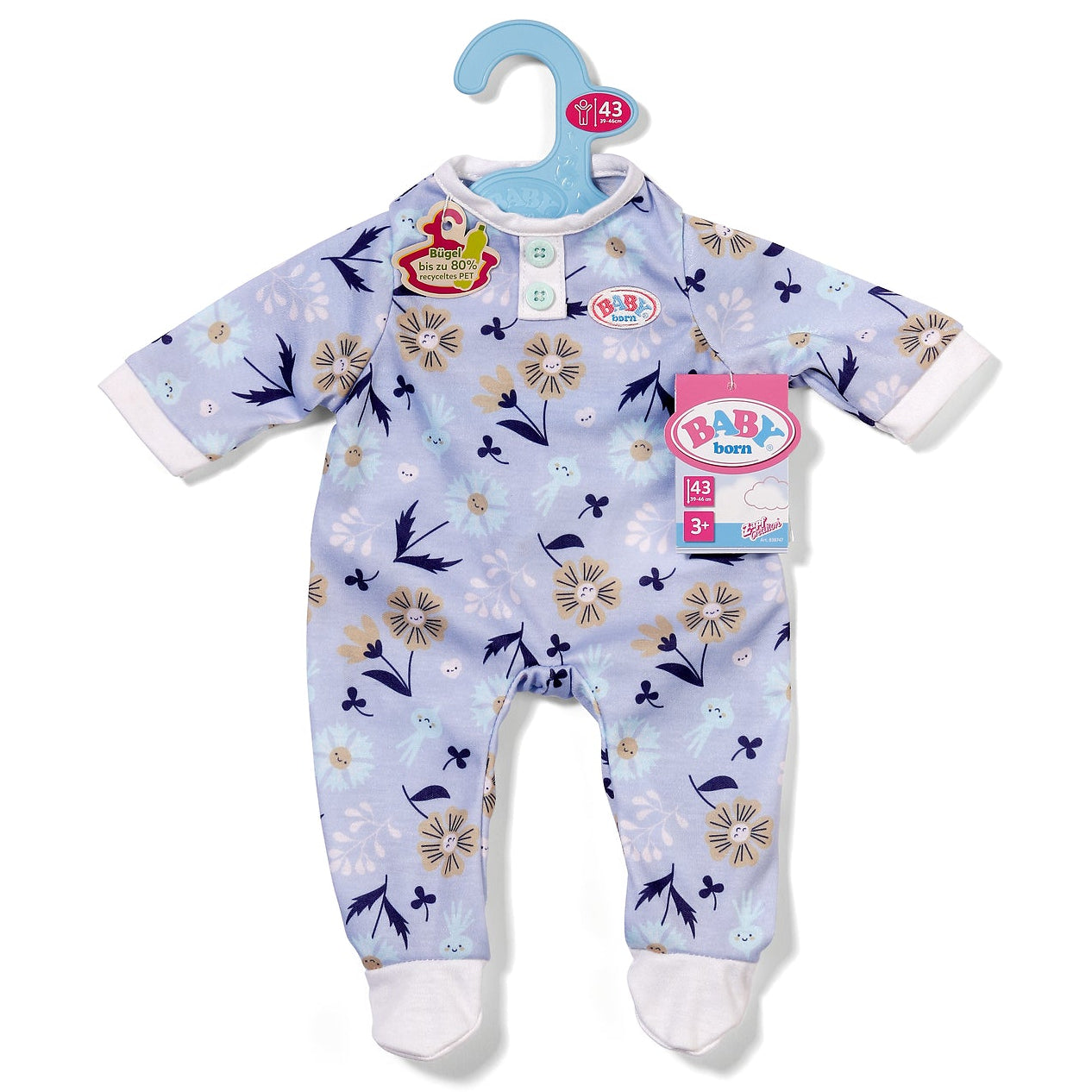 BABY born Romper Blue 43cm