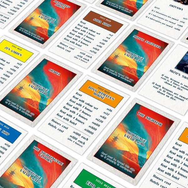 Monopoly Blue Eye Samurai