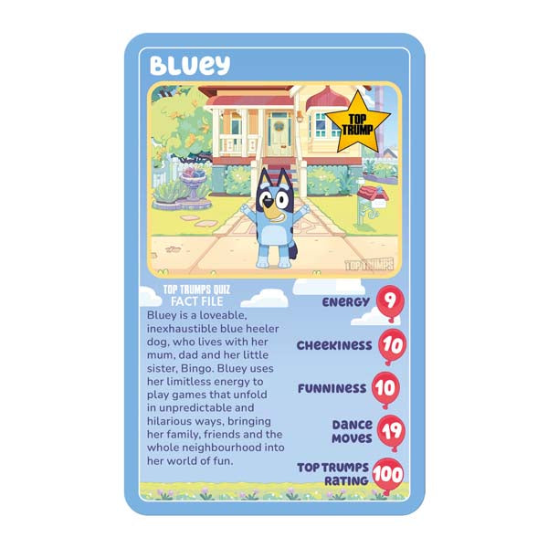 Top Trumps Specials Bluey
