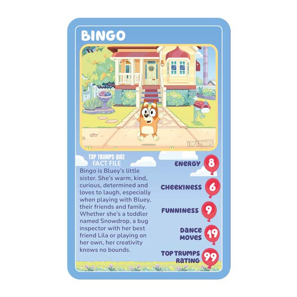 Top Trumps Specials Bluey