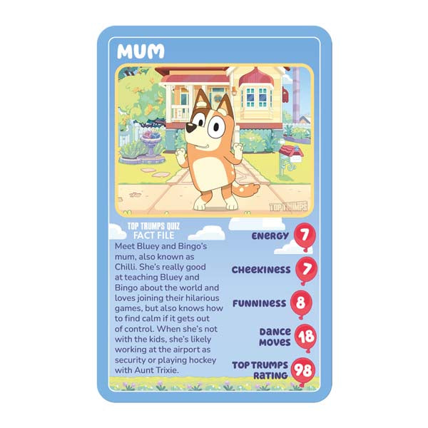 Top Trumps Specials Bluey
