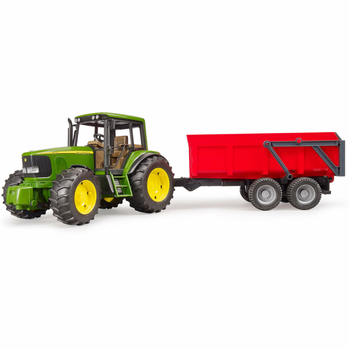 Bruder John Deere 6920 Tractor with Frontloader & Trailer