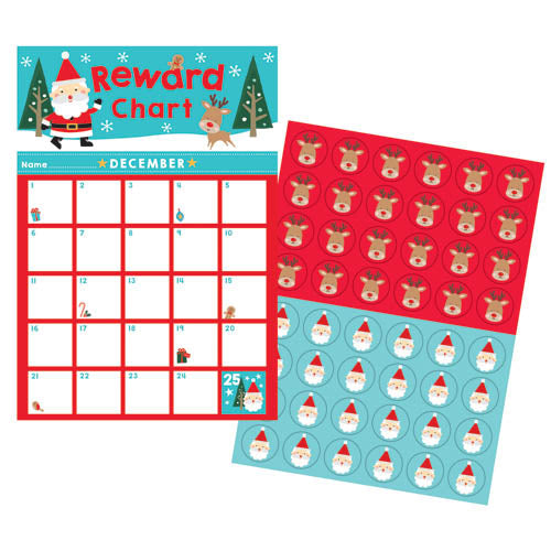 White Smoke XMAS Reward Chart Xmas