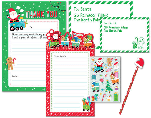 White Smoke XMAS Letters to Santa Set Xmas