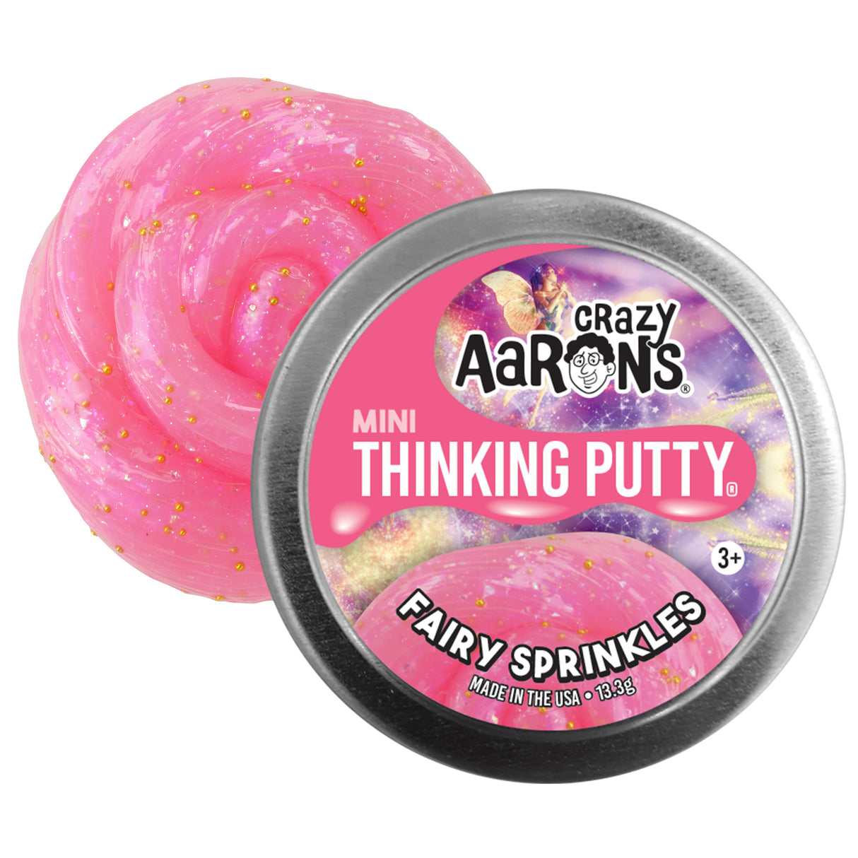 Crazy Arons 2in Mini Trends Tins Fairy Sprinkles