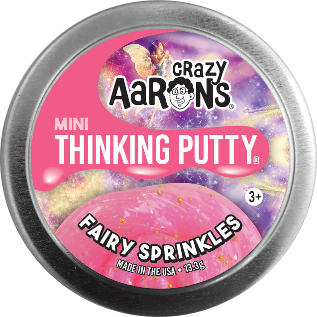 Crazy Arons 2in Mini Trends Tins Fairy Sprinkles