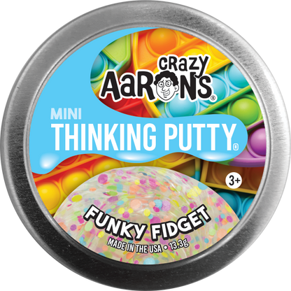 Crazy Arons 2in Mini Trends Tins Funky Fidget