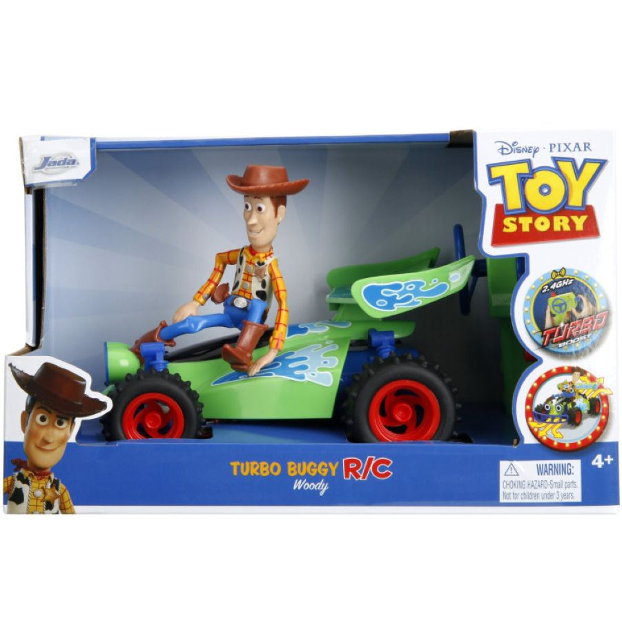 Toy Story Woody in Buggy Remote Control Car
