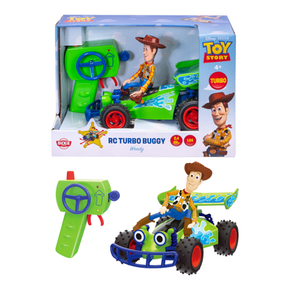 Toy Story Woody in Buggy Remote Control Car