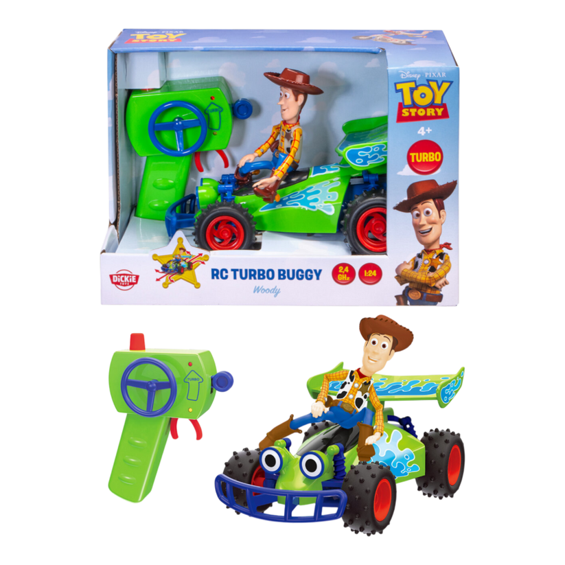 Toy Story Woody in Buggy Remote Control Car – Toys