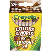 Crayola 24ct Colors Of The World Crayons