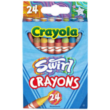 Crayola 24ct Swirl Crayons