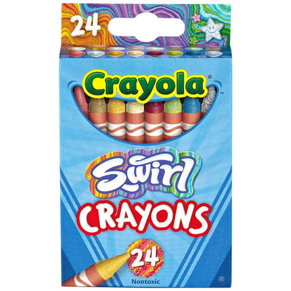 Crayola 24ct Swirl Crayons