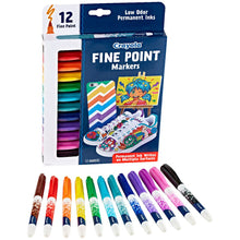 Crayola 12pc Fine Point Markers