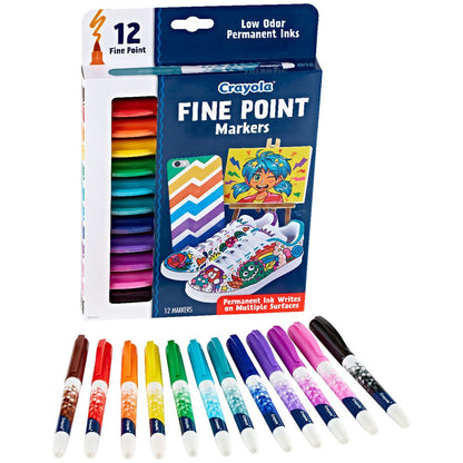 Crayola 12pc Fine Point Markers