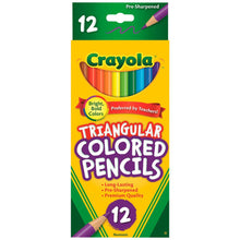 Crayola 12pc Triangular Pencils
