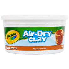 Crayola 1.13kg Air Dry Clay Terracotta