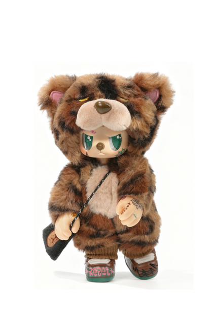 Rebel Bear Mystery Plush Collectible - Movable Bag Series