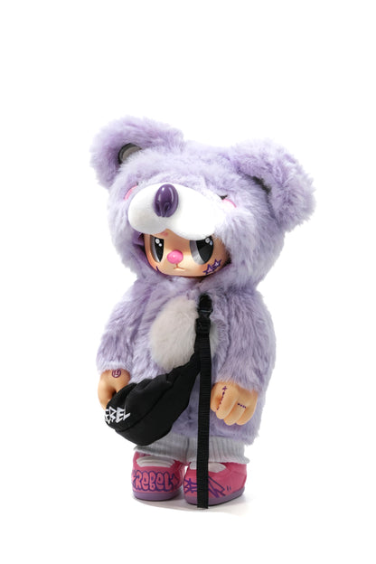Rebel Bear Mystery Plush Collectible - Movable Bag Series