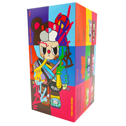 Rebel Bear Mystery Plush Collectible - Movable Bag Series