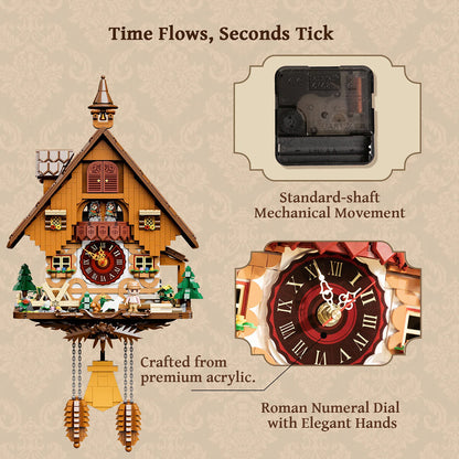 Pantasy Retro Collection Cuckoo Clock