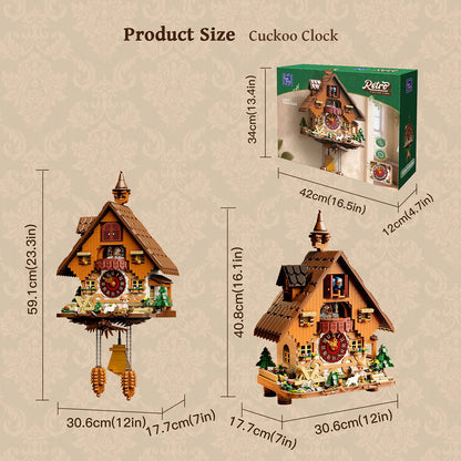 Pantasy Retro Collection Cuckoo Clock