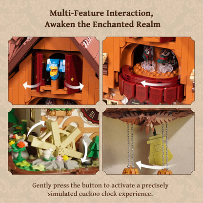 Pantasy Retro Collection Cuckoo Clock