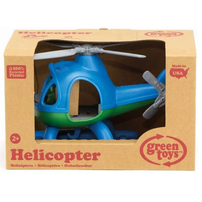 Green Toys Helicopter Blue