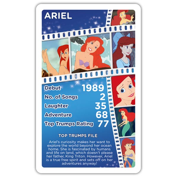 Top Trumps Disney Classics Specials Card Game