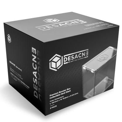 Desacne - Premium Booster Box Protector 2 Pack