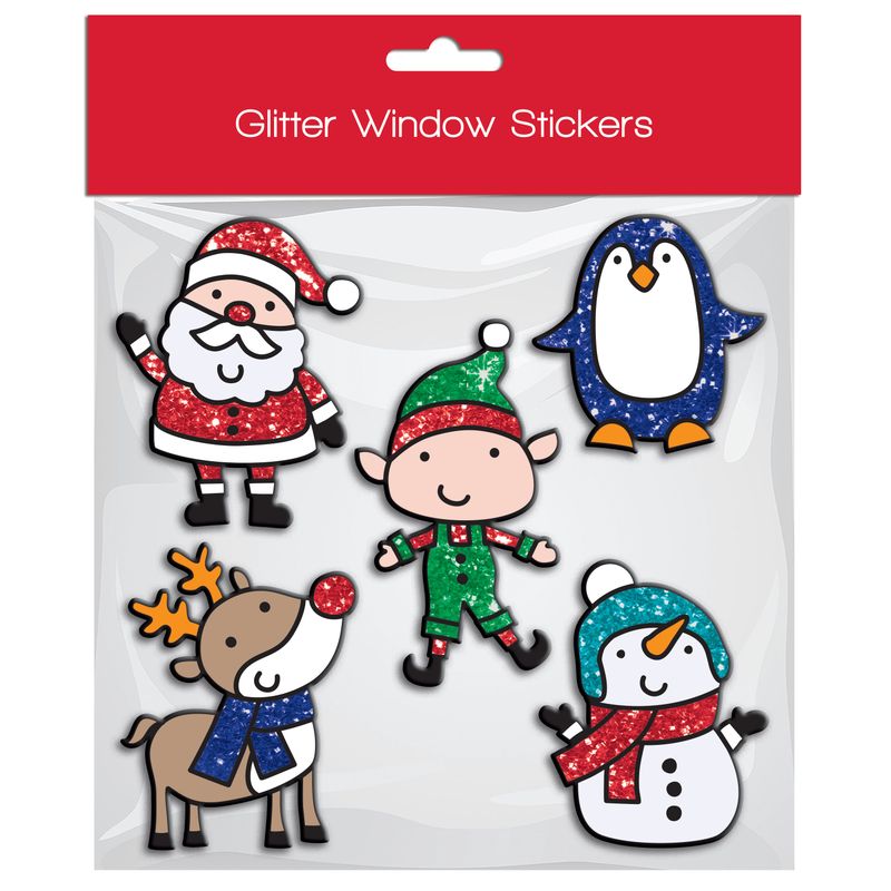 XMAS Window Gel Clings