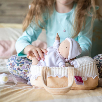 Bonikka Grace Baby Doll in Carry Cot With Accessories