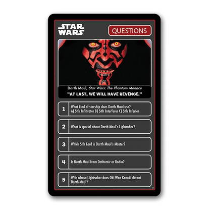 Top Trumps Quiz Star Wars