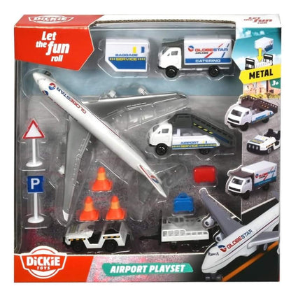 Airport Playset 13 piece Set