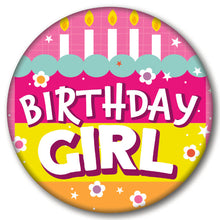White Smoke 7cm Badge - Girl Badges