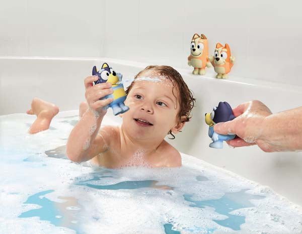 Tomy Toomies Bluey Squirter 4 Pack
