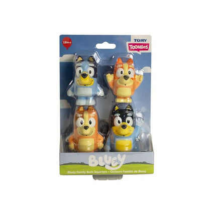 Tomy Toomies Bluey Squirter 4 Pack