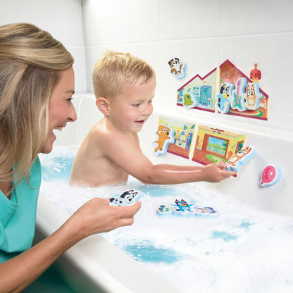 Bluey Playdate At Blueys Bath Sticker Set