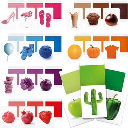 Montessori Flashcards Colours Montessori