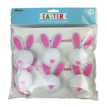 White Smoke Easter Bunny Bunting Easter