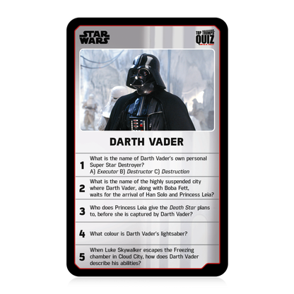 Top Trumps Quiz Star Wars V2