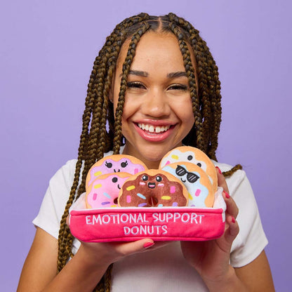 Relatable Emotional Support Donuts Plush