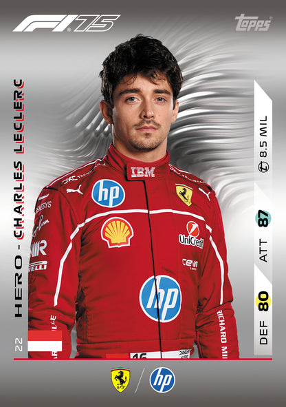 F1 Turbo Attax 2025 Cards (24) Box Set