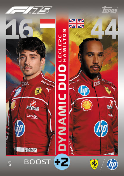 F1 Turbo Attax 2025 Cards (24) Box Set
