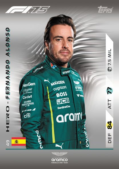 F1 Turbo Attax 2025 Cards (24) Box Set