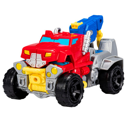Transformers Optimus Prime Converting Toy With Truck Hauling Hook Feature Action Figure