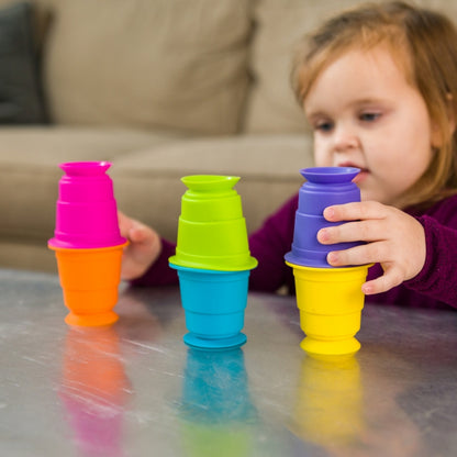 Fat Brain Suction Kupz Stacking Cup Set