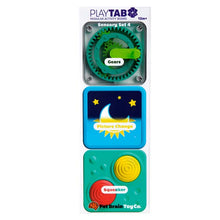 PlayTab Sensory Set 4 
(Gears, Lenticular, Squeaker Tile)