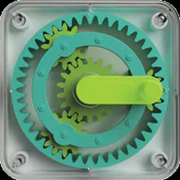 PlayTab Sensory Set 4 
(Gears, Lenticular, Squeaker Tile)